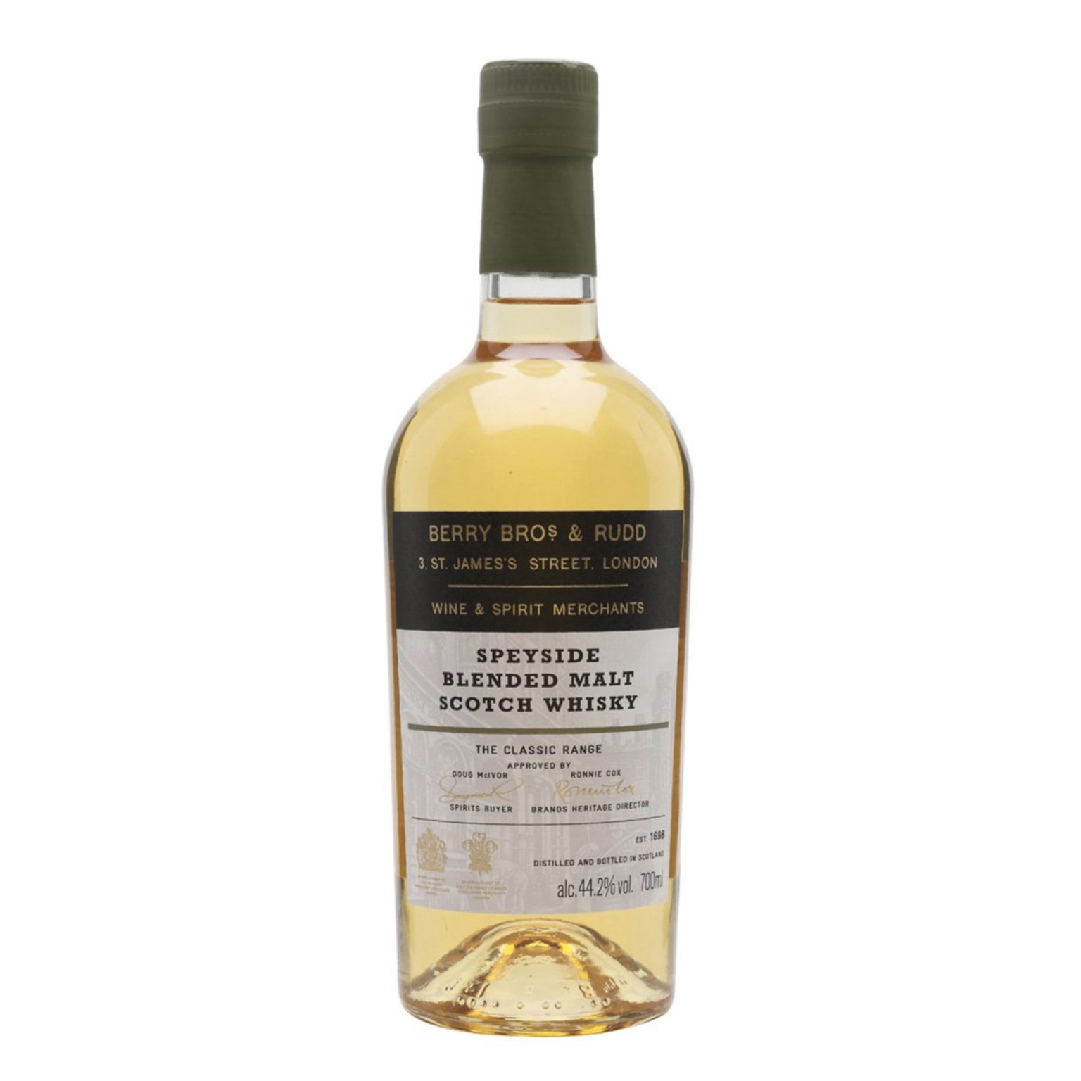 BERRY BROS & RUDD SPEYSIDE CLASSIC RANGE BLENDED MALT WHISKY