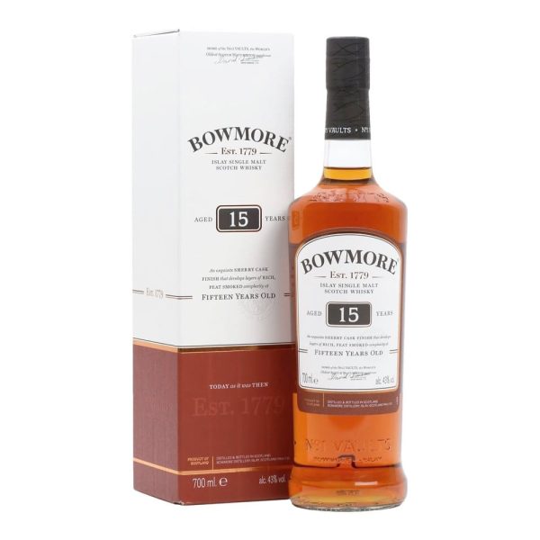 BOWMORE 15 YEARS SINGLE MALT