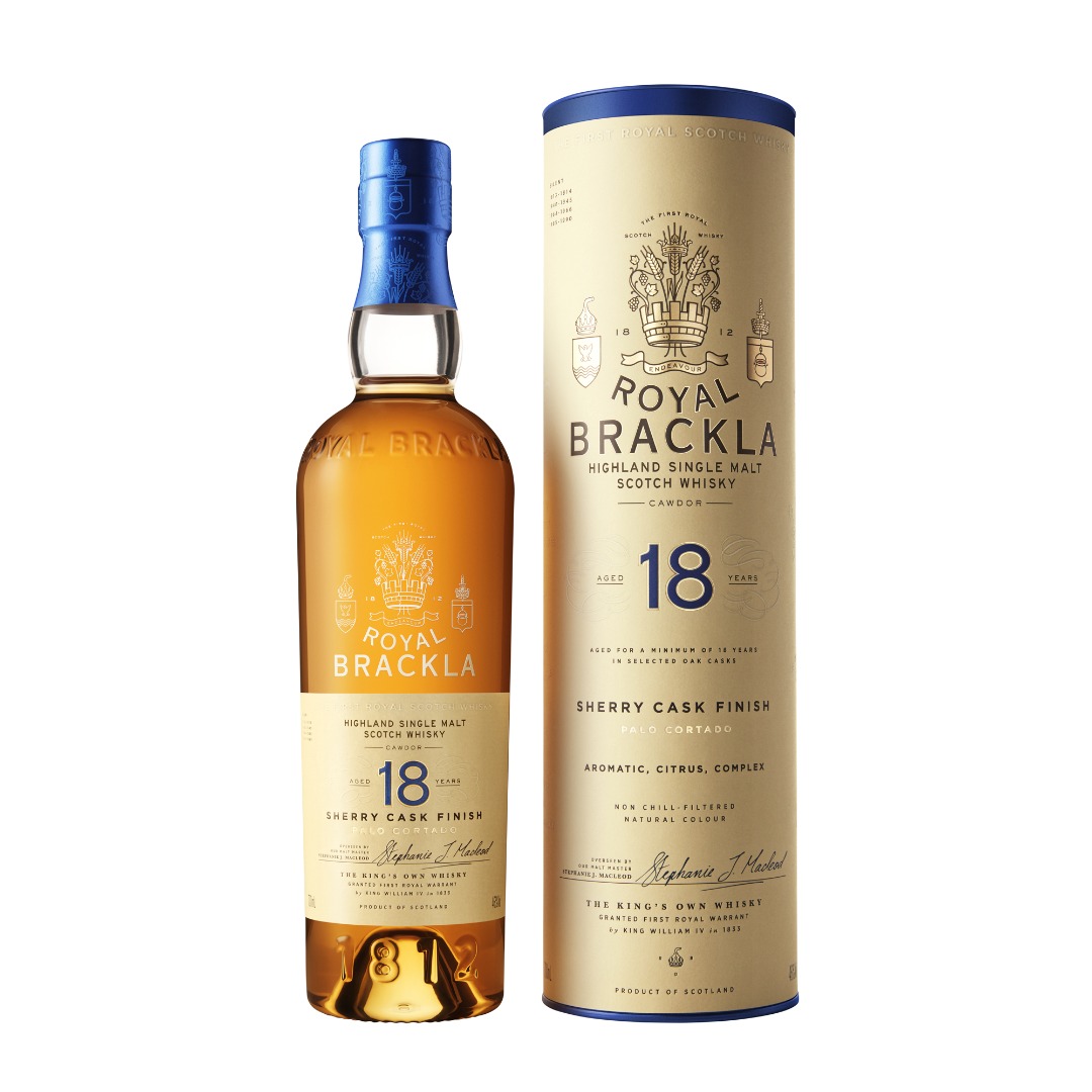 ROYAL BRACKLA 18 YEARS SHERRY FINISH