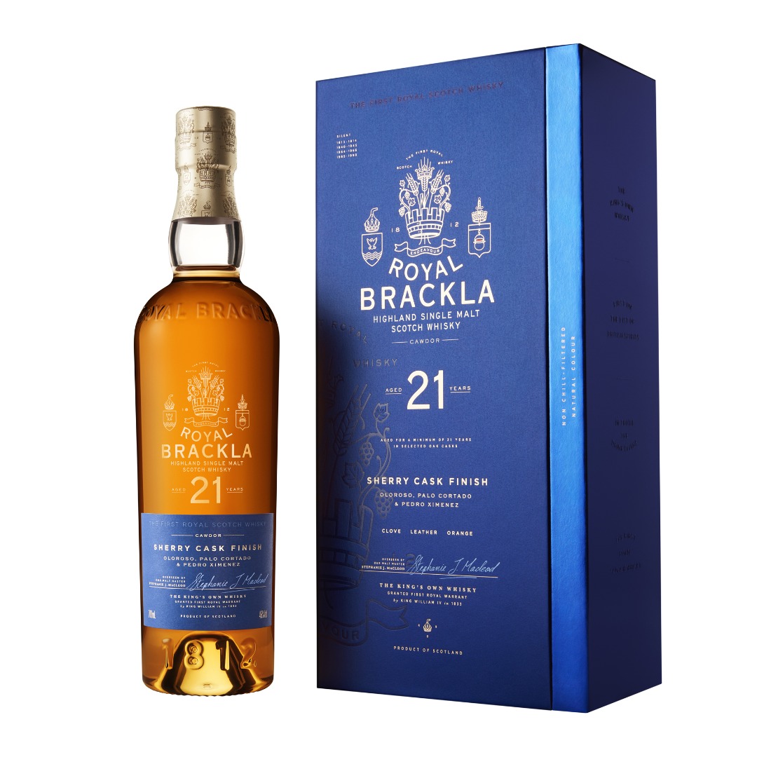 ROYAL BRACKLA 21 YEARS SHERRY FINISH