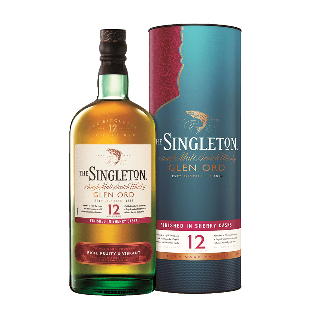 THE SINGLETON OF GLEN ORD 12 YEARS SHERRY